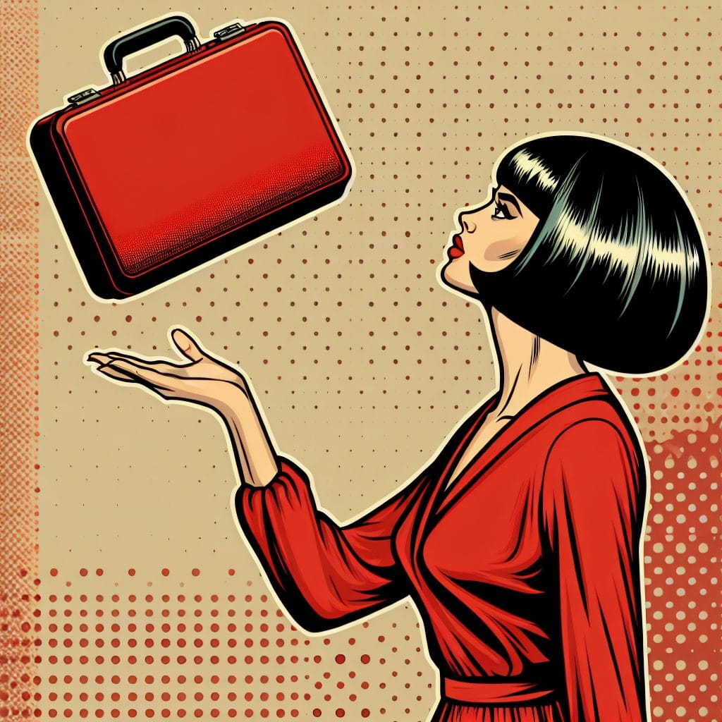 Pop art illustration of Chancellor Rachel Reeves following the Autumn Budget 2025 announcement, used for financial advice analysis.