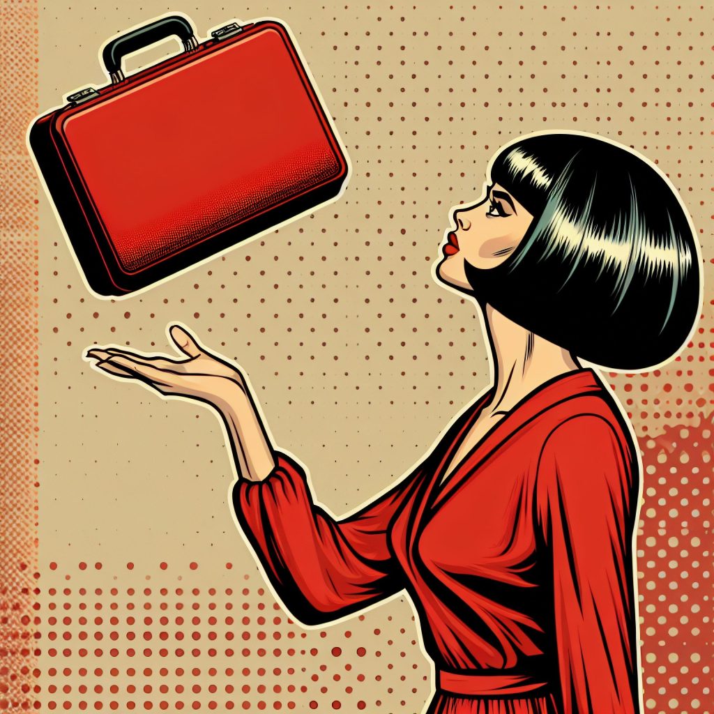 Pop art illustration of Chancellor Rachel Reeves following the Autumn Budget 2025 announcement, used for financial advice analysis.